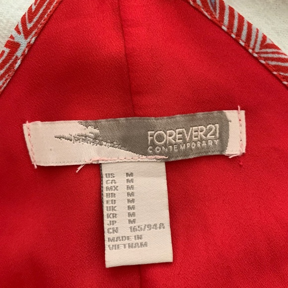 Forever 21 - Loose Pattered Spaghetti Strap Dress - Picture 3 of 3